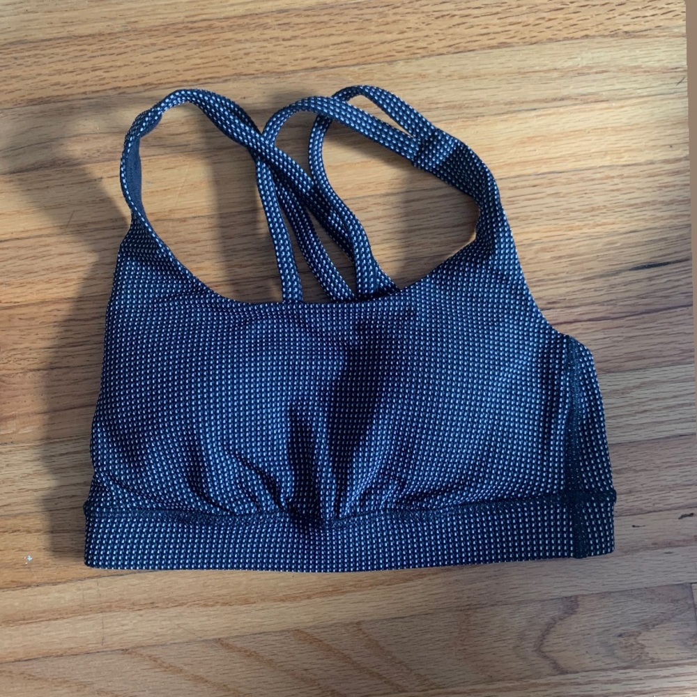 Black Sports Bra